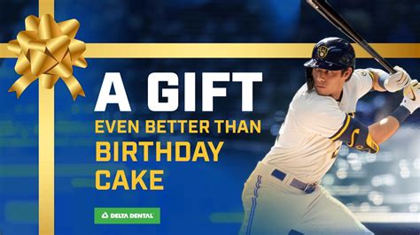 Brewers Birthday Ticket Offer | Milwaukee Brewers