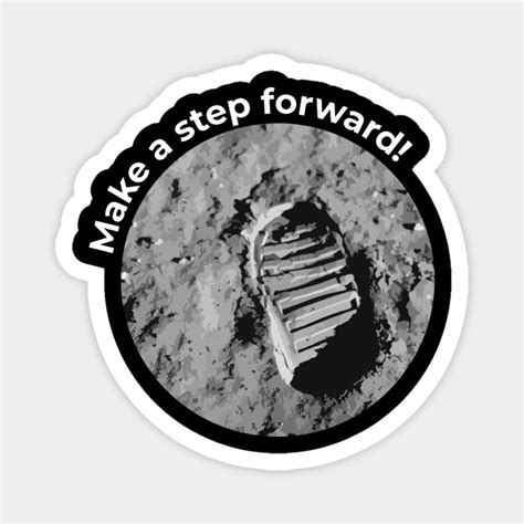 50th Anniversary Apollo 11 First Step Moon Landing T Shirt - Apollo 11 50th Anniversary - Magnet ...