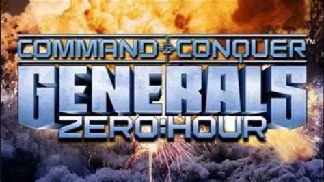 Generals Zero Hour Contra Youtube