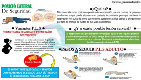 Posici N Lateral De Seguridad Formaci N Socorristas