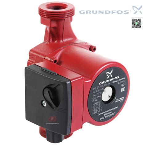 GRUNDFOS UPS25 50 180 Circulator Pumps ปมนำหมนเวยน