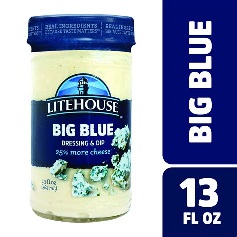 Litehouse Big Blue Dressing And Dip 13 Fl Oz Jar