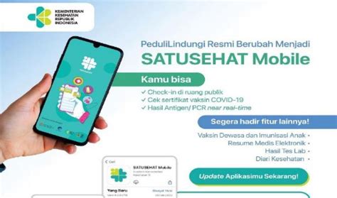 Kemenkes Resmi Mentransformasikan Pedulilindungi Menjadi Aplikasi