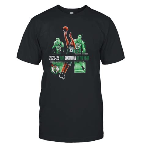 Malcolm Brogdon Boston Celtics Nba Sixth Man Of The Year Lay Up Shirt