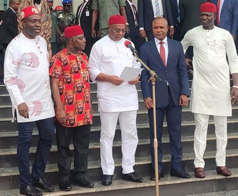 South East Governors Meet In Enugu Dissociate Nnamdi Kanu From Unrest