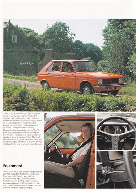 Car Brochure Addict On Twitter The Standard Was The Cc Gl