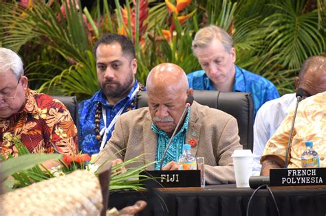 Pm Rabuka Proactive Leadership For Peace And Security In The Pacific