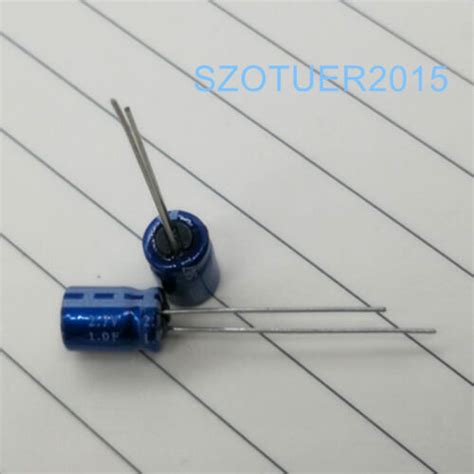 10pcs 2 7v 1f Farad Ultracapacitor 1 0f 2 7v Supercapacitor Farad Capacitor New Ebay