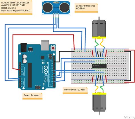 Robot Obstacle Avoider Ultrasonic HC SR04 Arduino Robot Anti