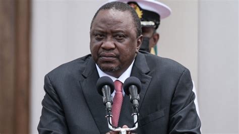 Former President Kenyatta Mourns President Hage Geingob Of Namibia