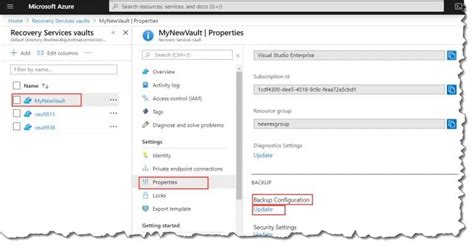 Azure Recovery Services Vault Azure Lessons