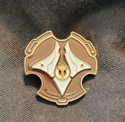 Starcraft 2 Protoss Symbol Pin Inspired By Starcraft 2 Etsy