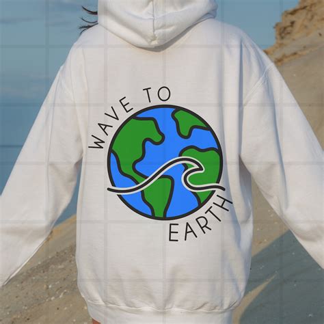 Wave To Earth Svg Wave To Earth Shirt Planet Earth Png Wave Svg Earth