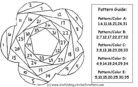 Iris Folding Flower Paper Art · A Papercraft · Art Iris Folding