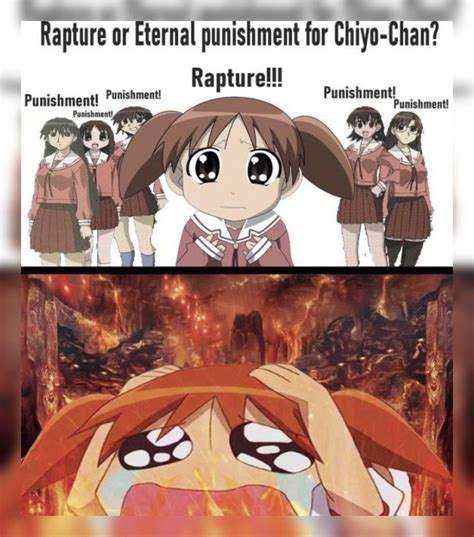 Chiyo Eternal Damnation In Azumanga Daioh Anime Funny Anime