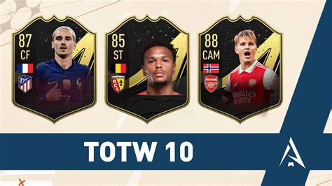 La Totw 10 équipe De La Semaine Sur Fifa 23 Fut With Apero