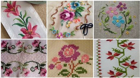 Outstanding And Gorgeous Cross Stitch Hand Embroidery Designs Patterns