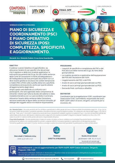 Piano Operativo Di Sicurezza Pos Za Daniele Cortis 5