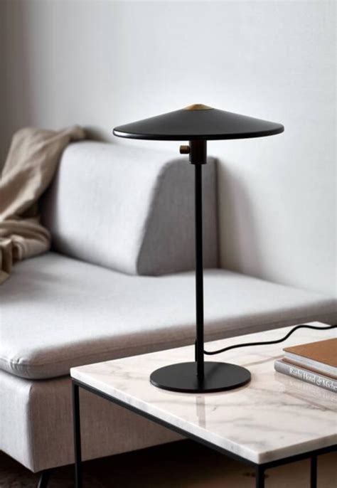 Lampe Design M Tal Noir Variateur Tactile Nordlux Balance Leroy Merlin