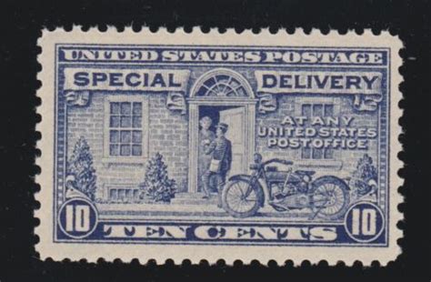 US E12 10c Special Delivery Mint VF XF OG NH SCV 95 EBay