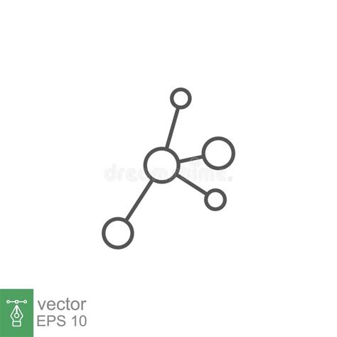 Icono Del Aminoácido Proteico Molécula De Química Geométrica