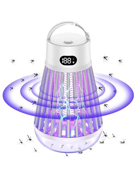 Electric Mosquito Killer Lamp Nm Uv Light Usb Charging Bug Zapper