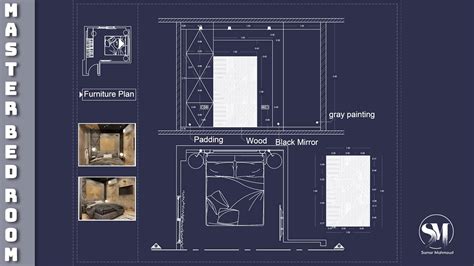 Shop Drawing For Master Bedroom On Behance