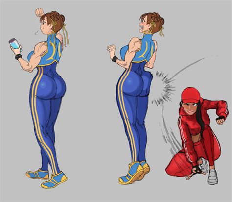 Rule 34 2girls 2knsfw1 Big Ass Bottom Heavy Capcom Chun Li Chun Li Fortnite Clothed