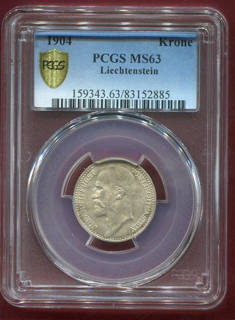 Lichtenstein Krone Johann Ii F Rst Von Liechtenstein Pcgs