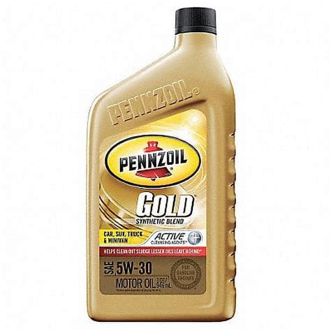 Pennzoil Engine Oil5w 30synthetic Blend1qt 550022689