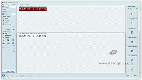 نرم افزار یافتن فونت نوشته ها Font Matching Tool 3.0.7