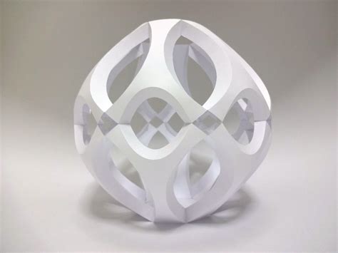 Kota Hiratsukas Curved Folding Modules Curve 6 Around Paper Art