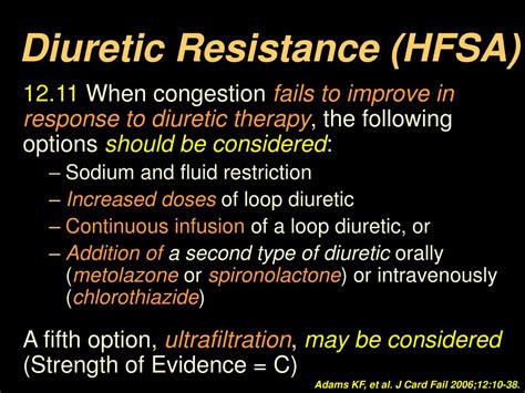 Ppt Diuretic Resistance In Heart Failure Powerpoint Presentation