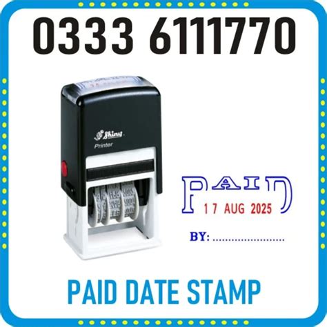 Paid Stamp Maker in Pakistan