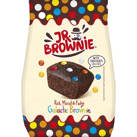 Jr Galactic Brownie Con Grageas De Colores Bolsa G Mr Brownie