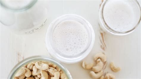 Homemade Cashew Milk With Cinnamon And Maple Syrup Organic Authority