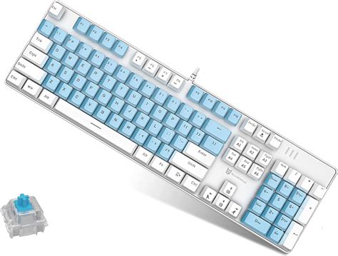 Buy ALKEM Mechanical Gaming Keyboard with Blue Backlit 104 Keys Gaming ...