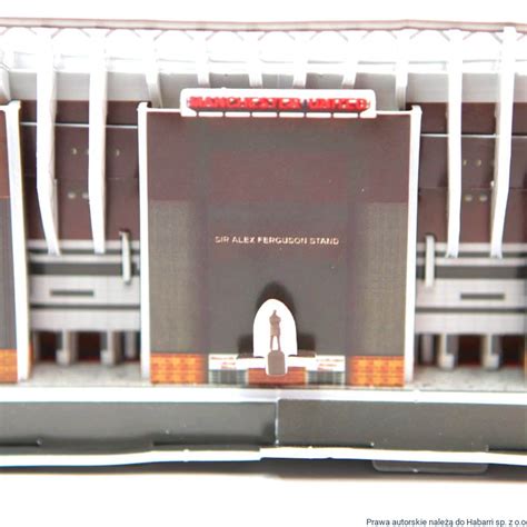 Stadion piłkarski OLD TRAFFORD Manchester United FC Puzzle 3D 186