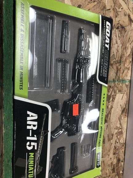 Goat guns AR-15 miniature toy —missing pieces - Metzger Property ...