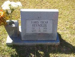 James Oscar Bud Reynolds 1931 1996 Mémorial Find a Grave