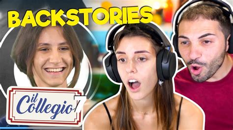 IL COLLEGIO 7 REAZIONE ALLE BACKSTORIES Parte 2 YouTube