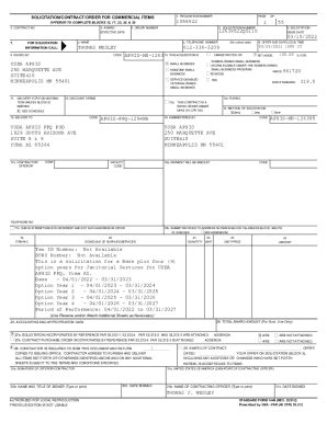 Fillable Online Baa Solicitation Template Step Amazon Aws Fax