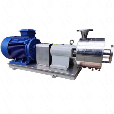 Stainless Steel Trl Tri Stage Pipeline High Shear Mixer Homogenizer