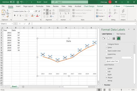 How To Create Line Graphs In Excel