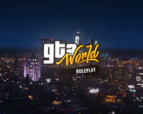 GTA World - Heavy Text Based GTA V Roleplay Server