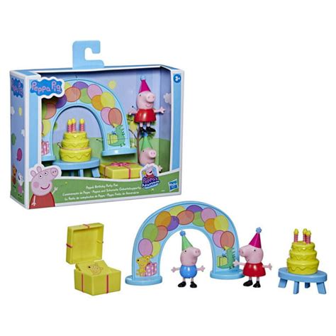 Peppa Pig Peppa's Birthday Fun Playset - Walmart.com