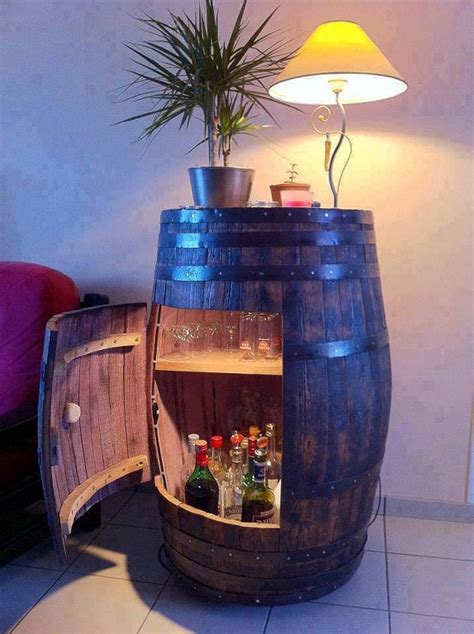 DIY Wine Barrel Bar | Creative Ads and more...