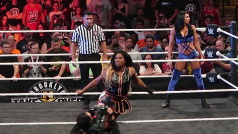 Nxt Takeover Brooklyn Ii Ember Moon Entrance Youtube