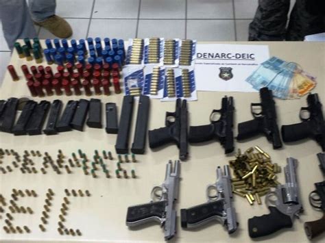 G Homem Preso Por Porte De Armas De Uso Restrito Das For As