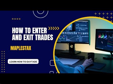 How To Enter And Exit Trades YouTube